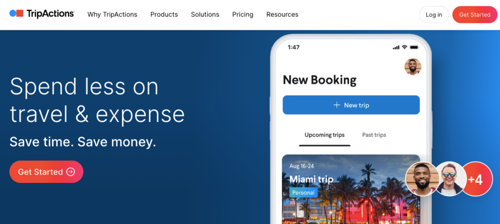 best expense management systems - tripactions
