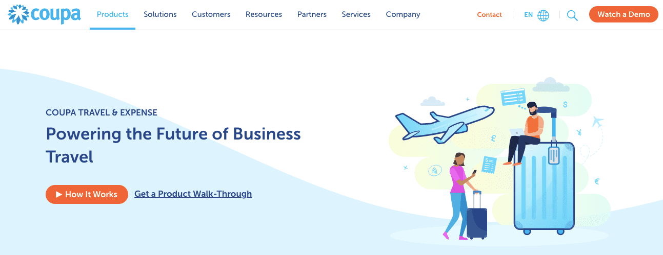 expense claim software - coupa