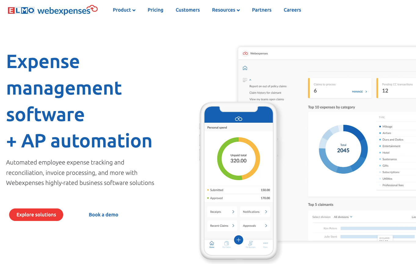 expense management solution - webexpenses